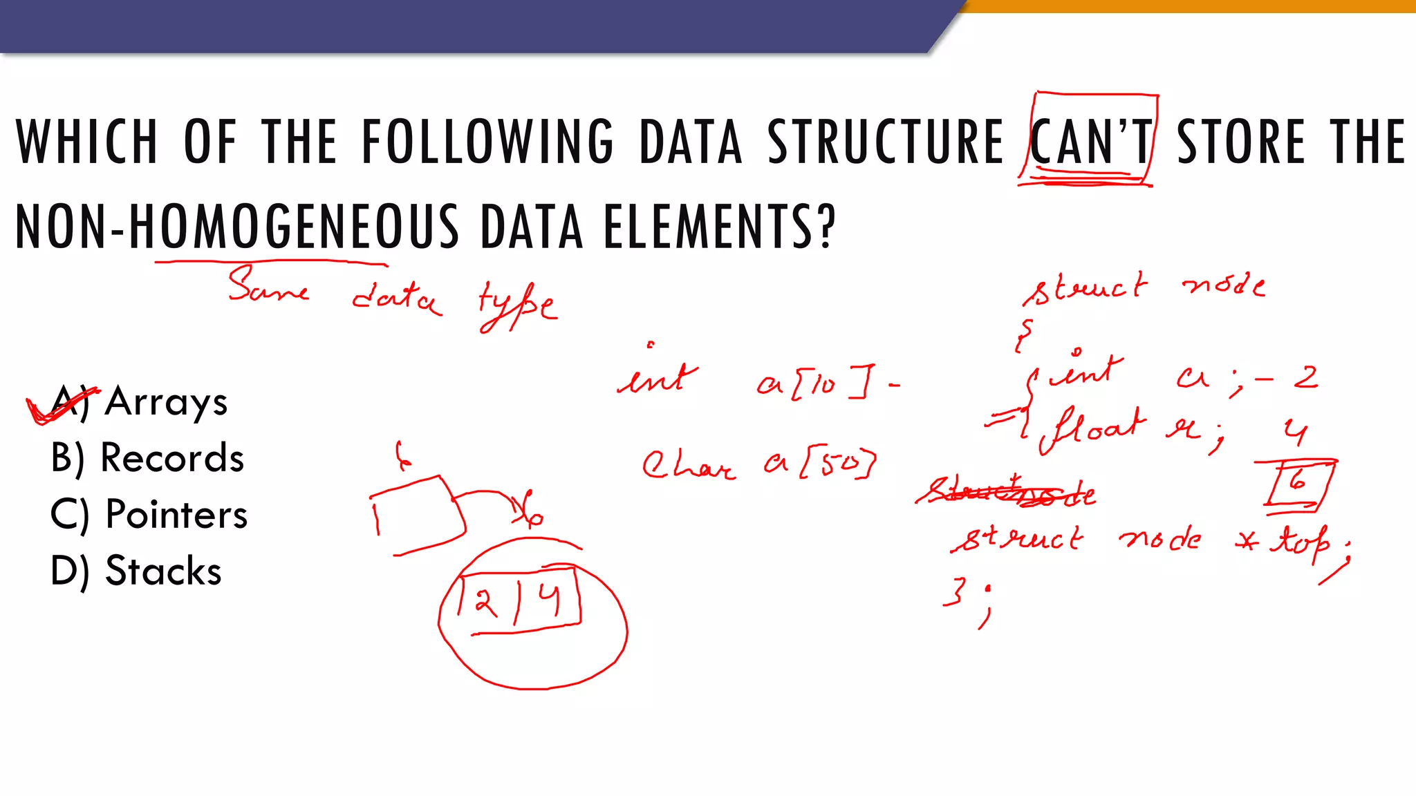 Data structures and algorithms | PPT