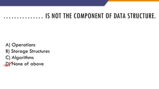 Data structures and algorithms | PPT