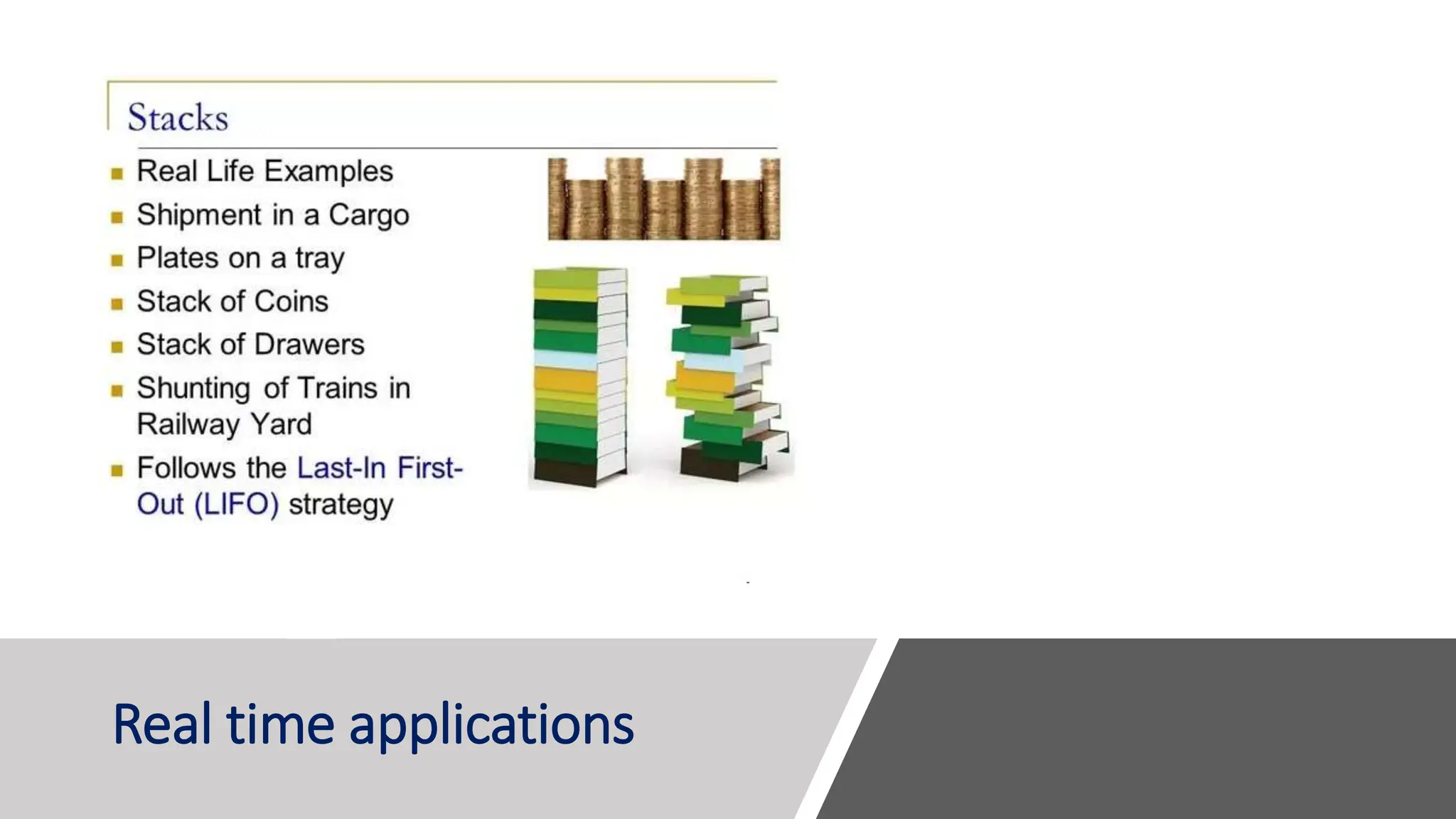 Real time applications 
