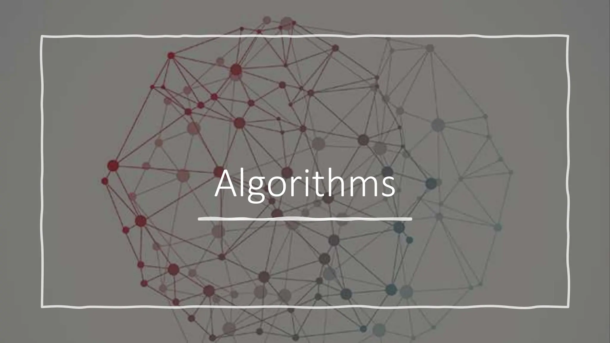 Algorithms 