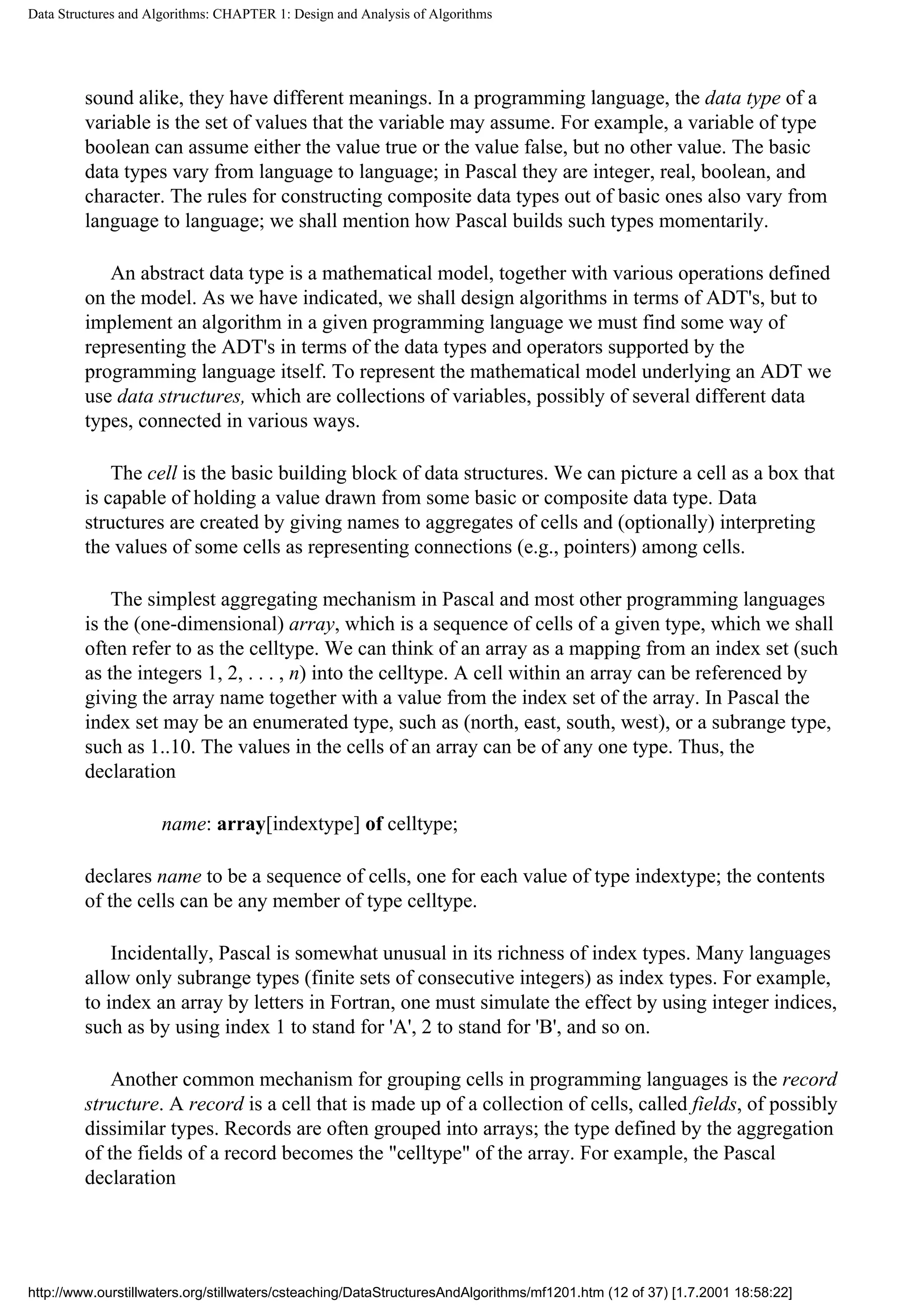 Data structures and algorithms alfred v. aho, john e. hopcroft and ...