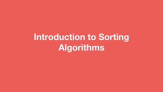 Data structures and algorithms - sorting algorithms | PDF