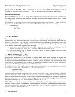 Data Structures and Algorithms For GATE: Solutions to all previous GATE ...