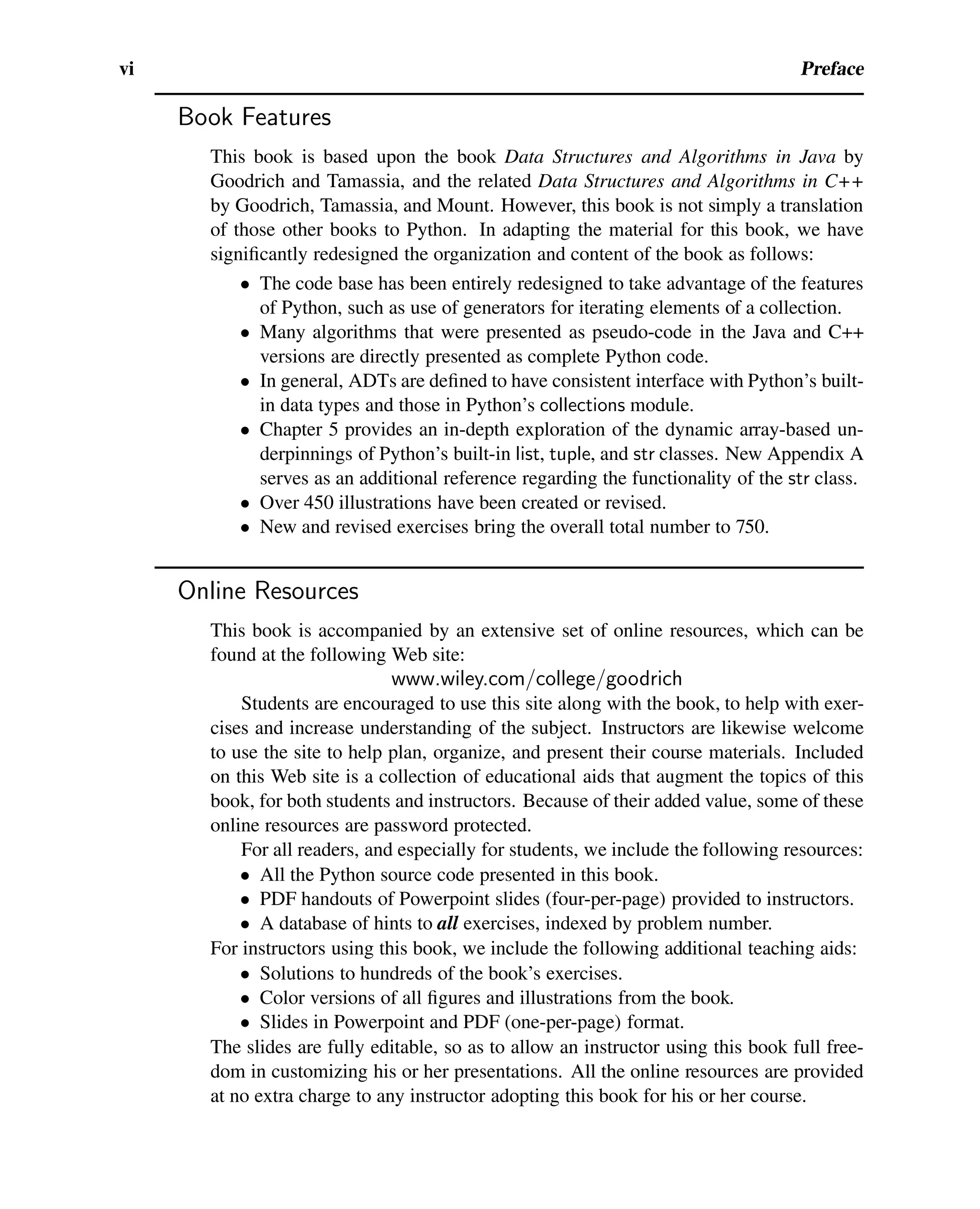 Data structures and Algorithms in Python.pdf image.