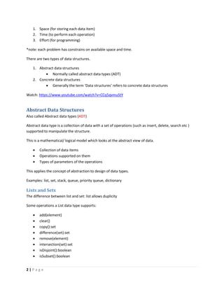 Data structures and algorithms short note (version 14).pd