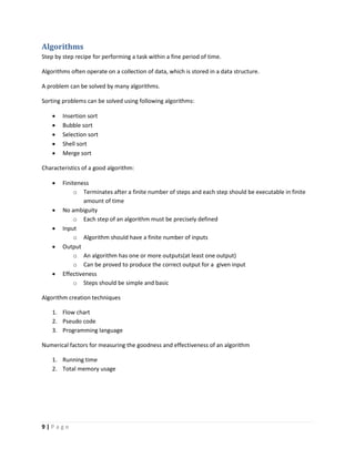 Data structures and algorithms short note (version 14).pd