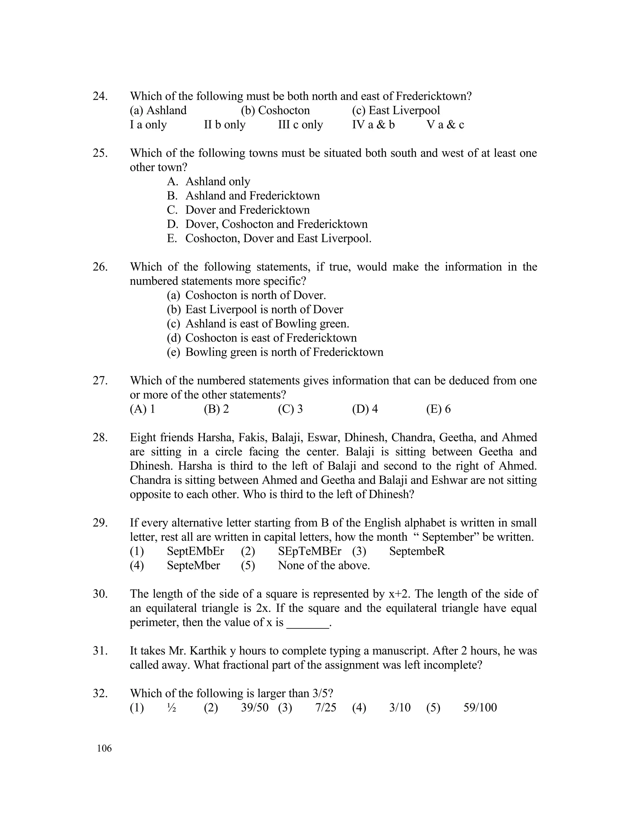 Data Structures Aptitude