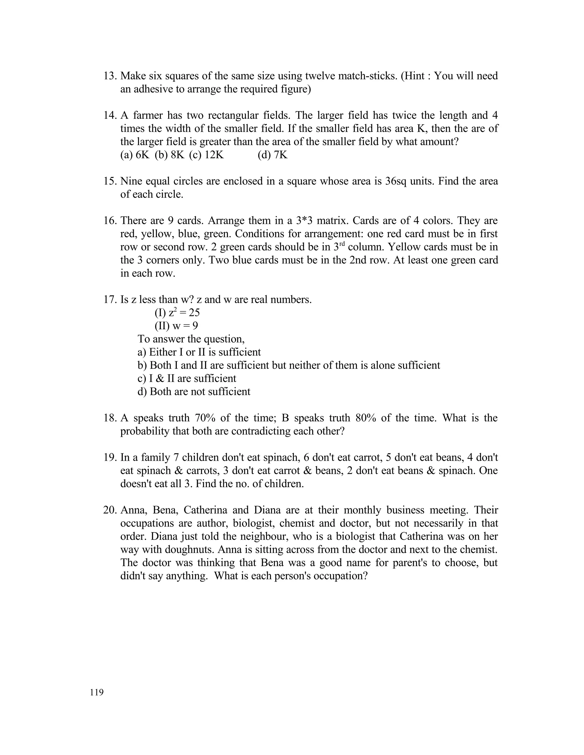 Data Structures Aptitude