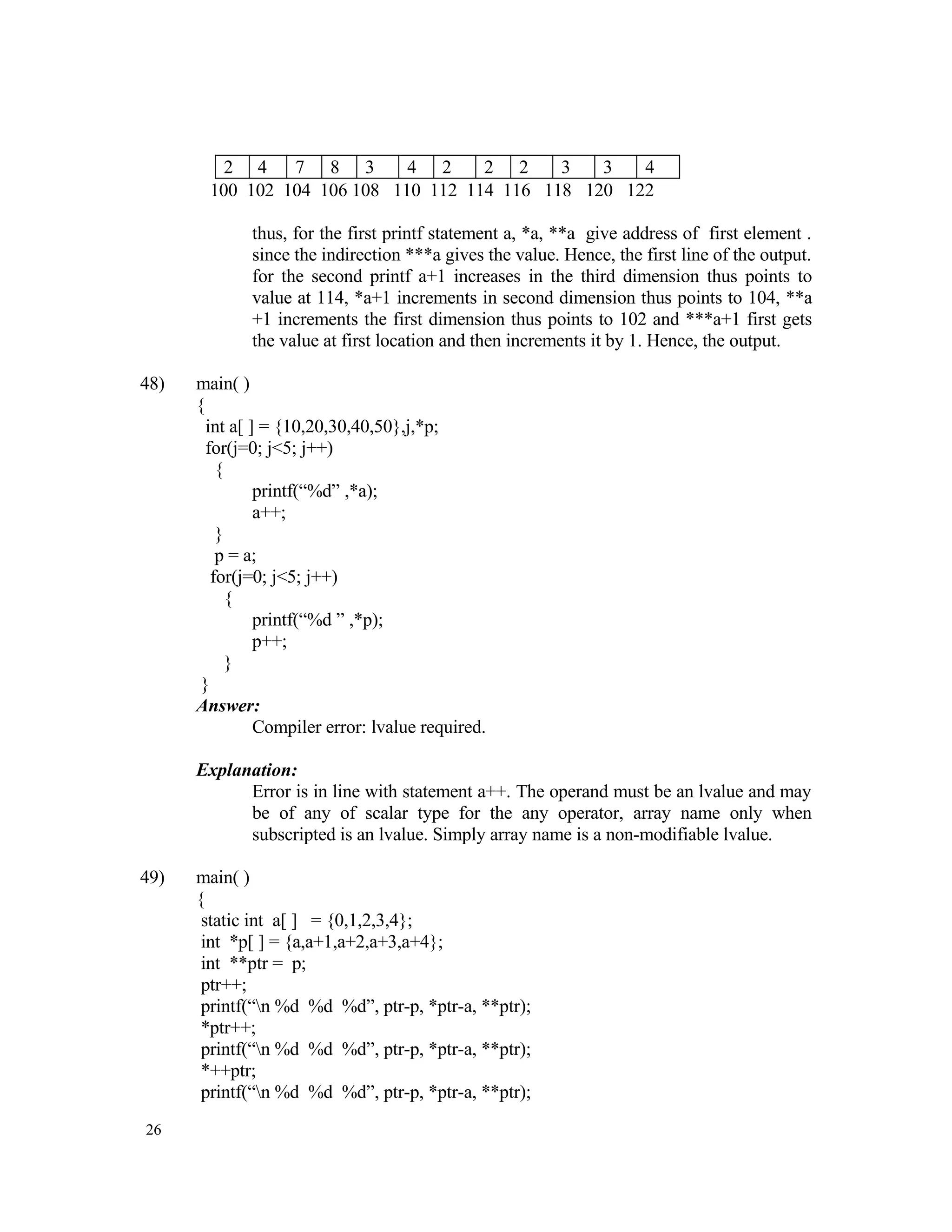 Data Structures Aptitude