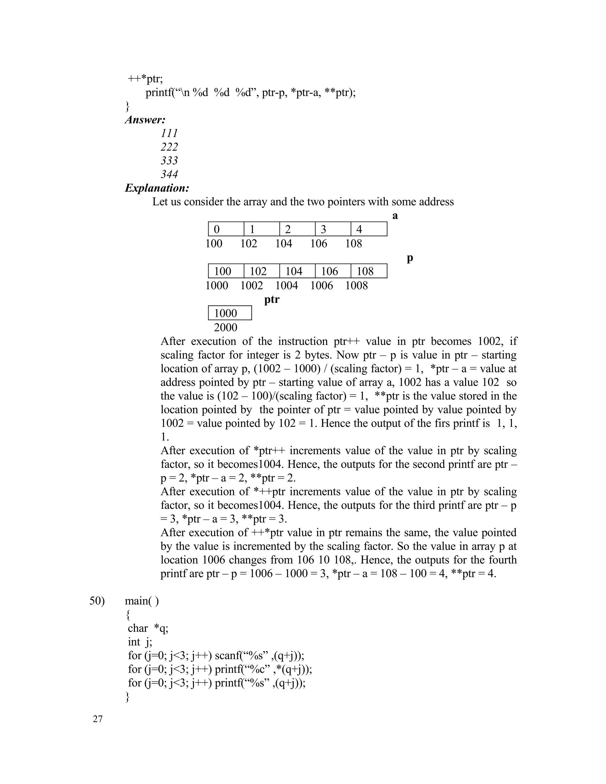 Data Structures Aptitude