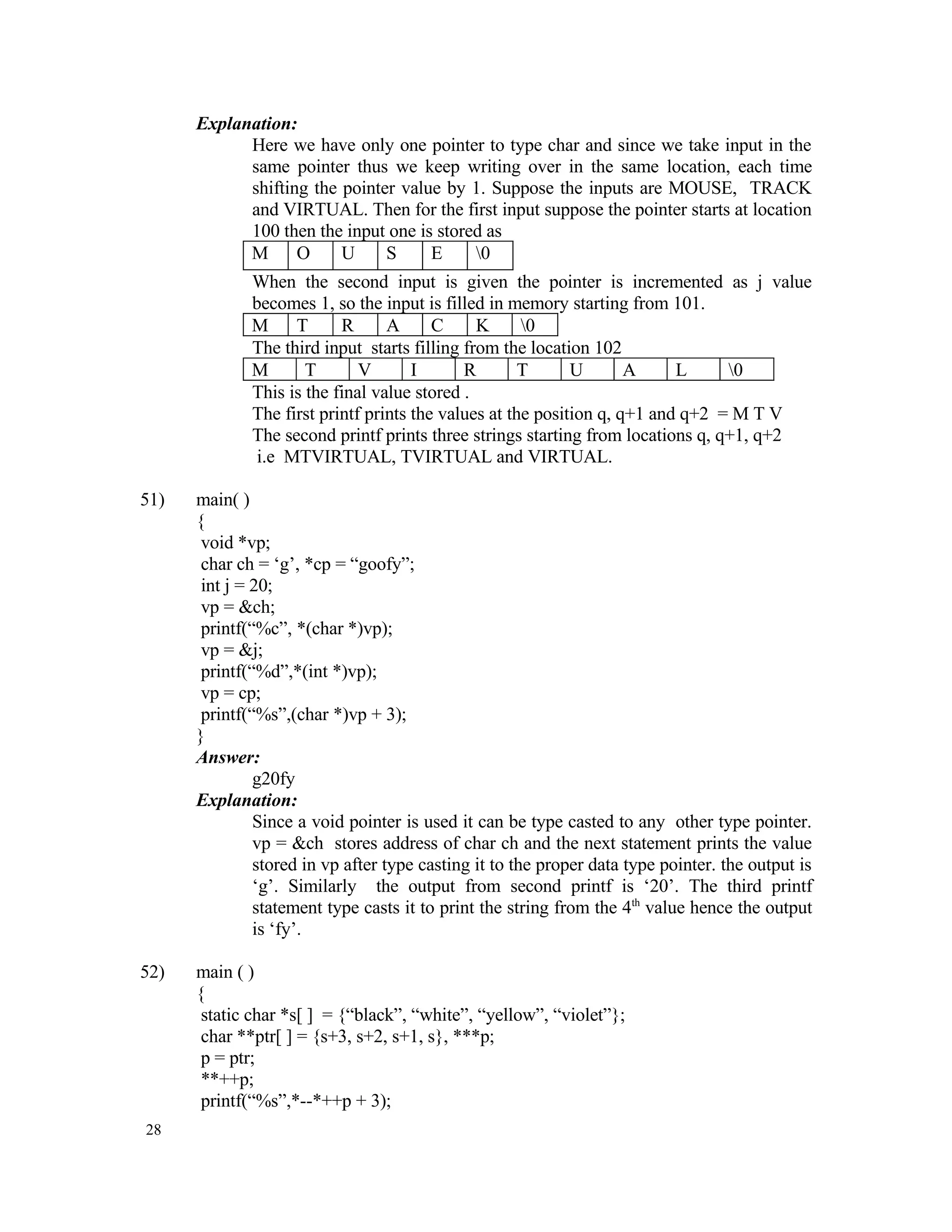 Data Structures Aptitude