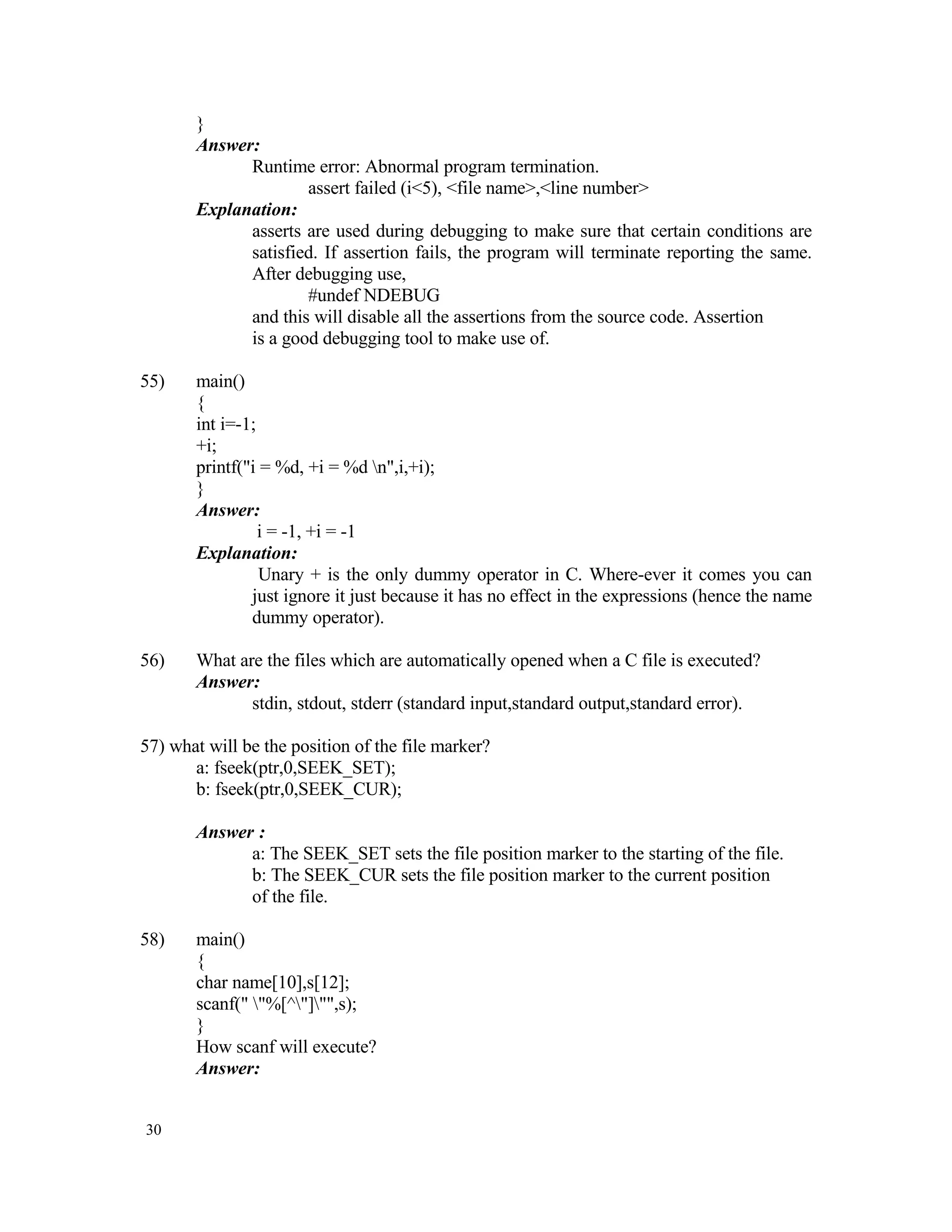 Data Structures Aptitude