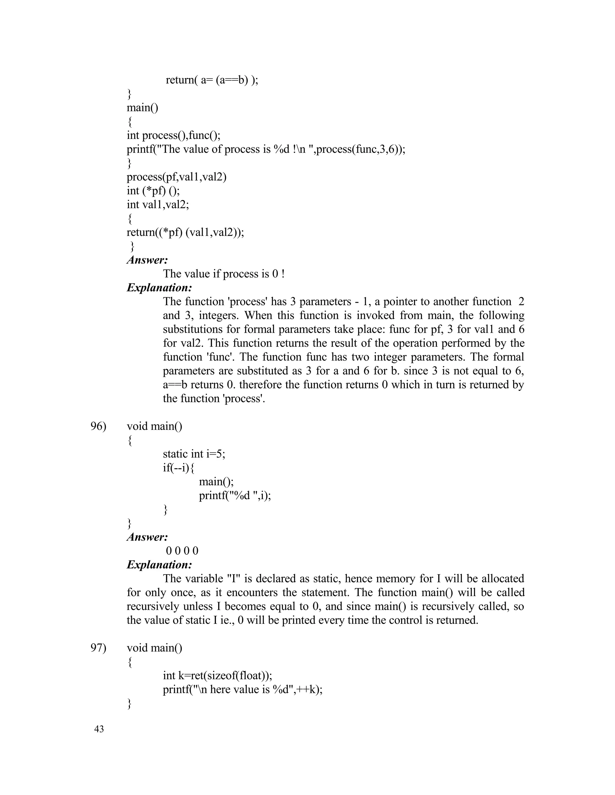 Data Structures Aptitude