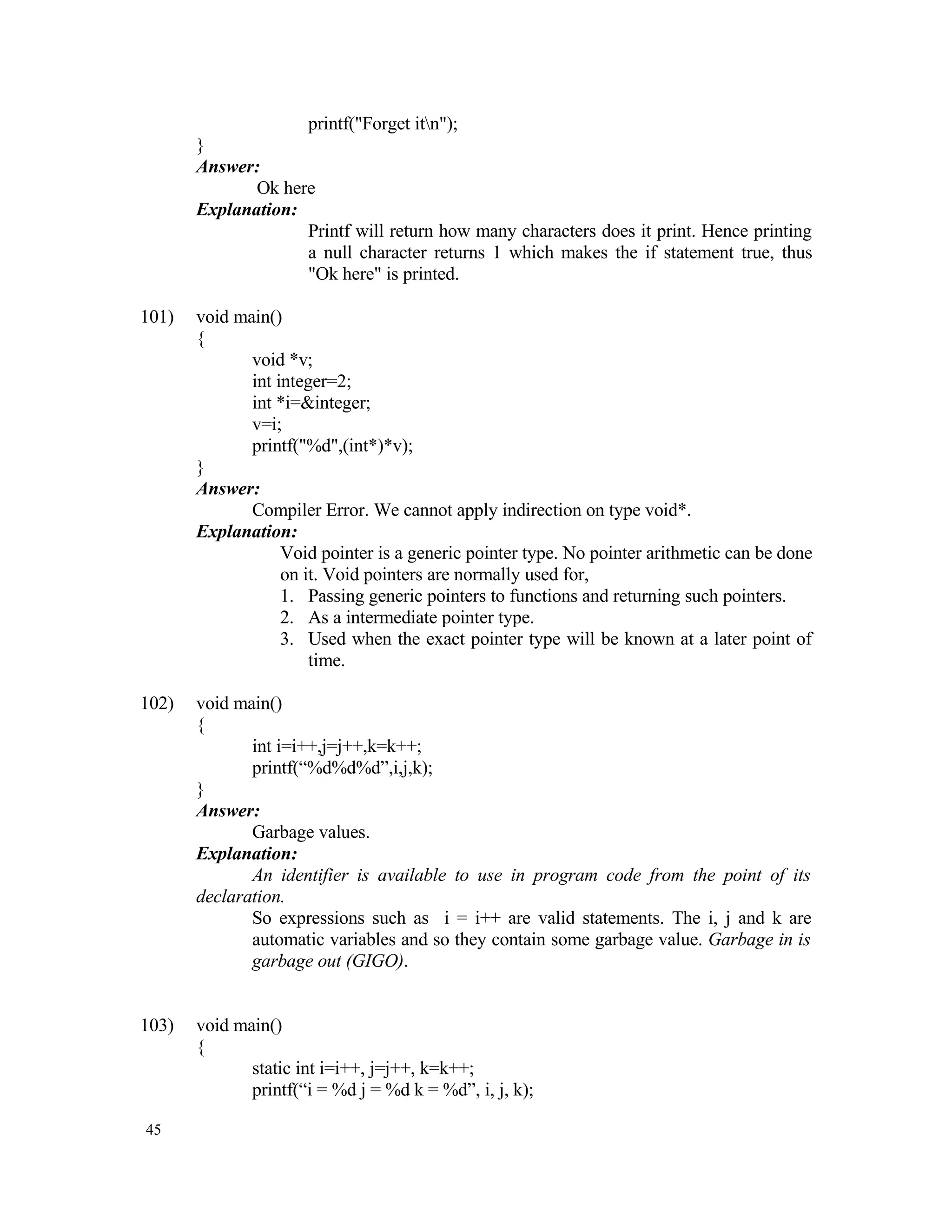Data Structures Aptitude