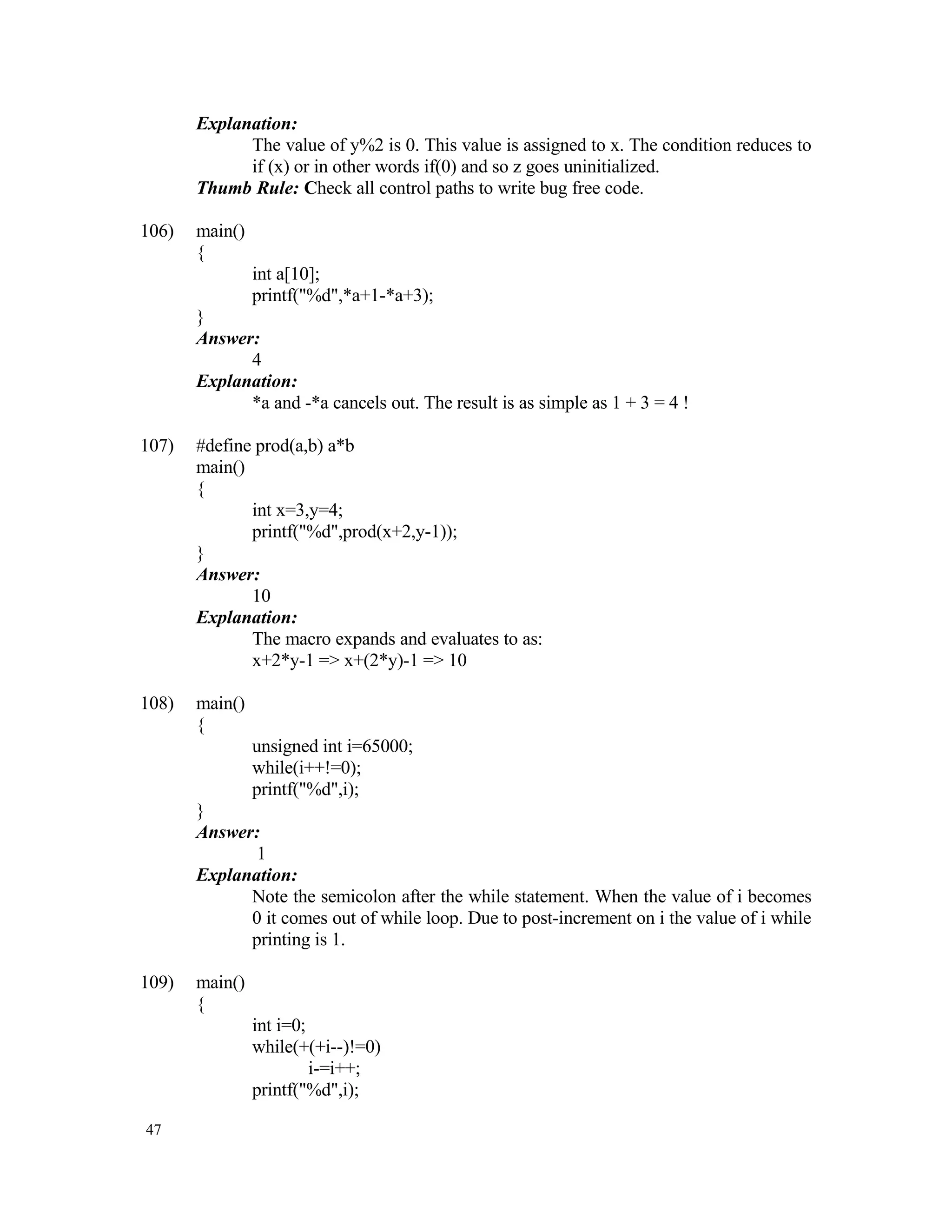 Data Structures Aptitude