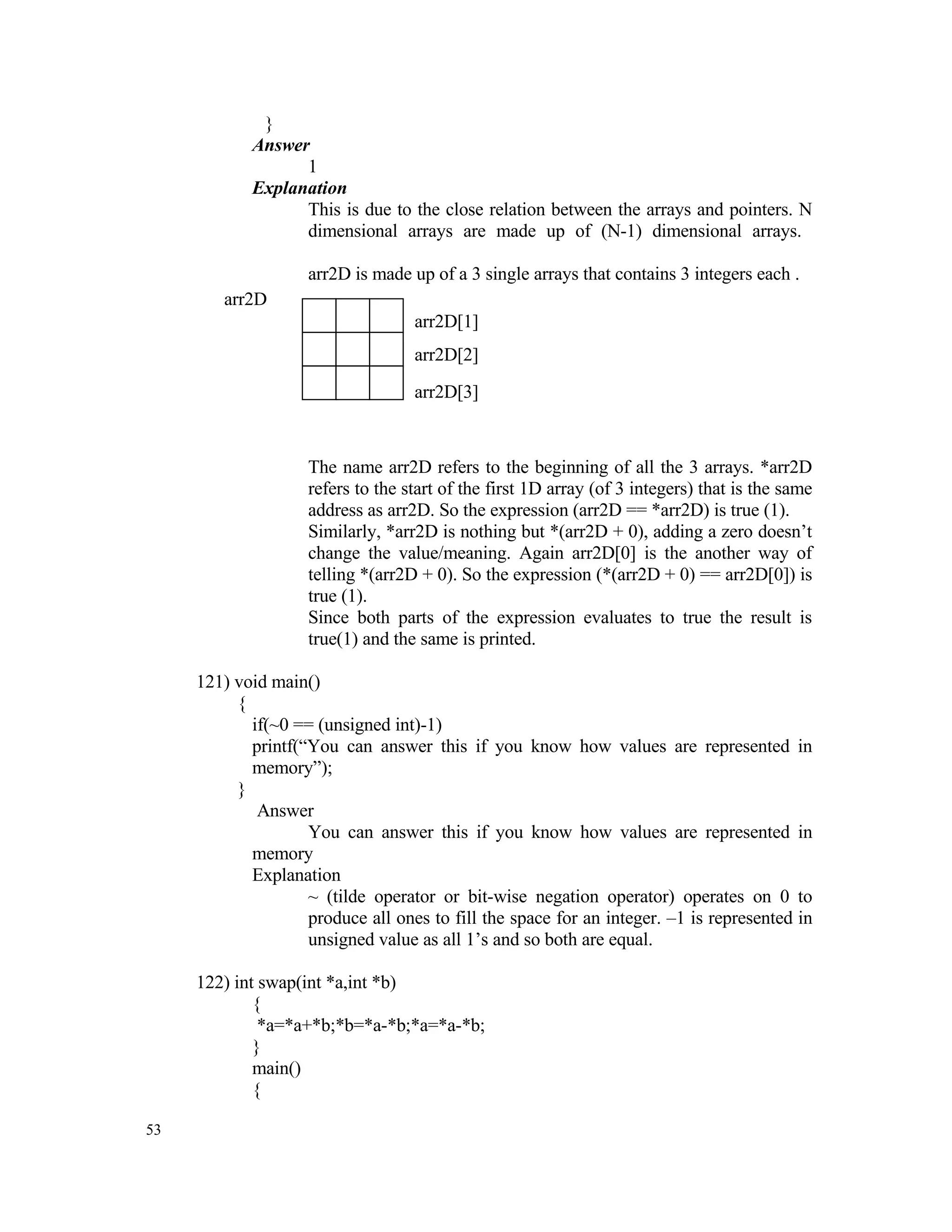 Data Structures Aptitude