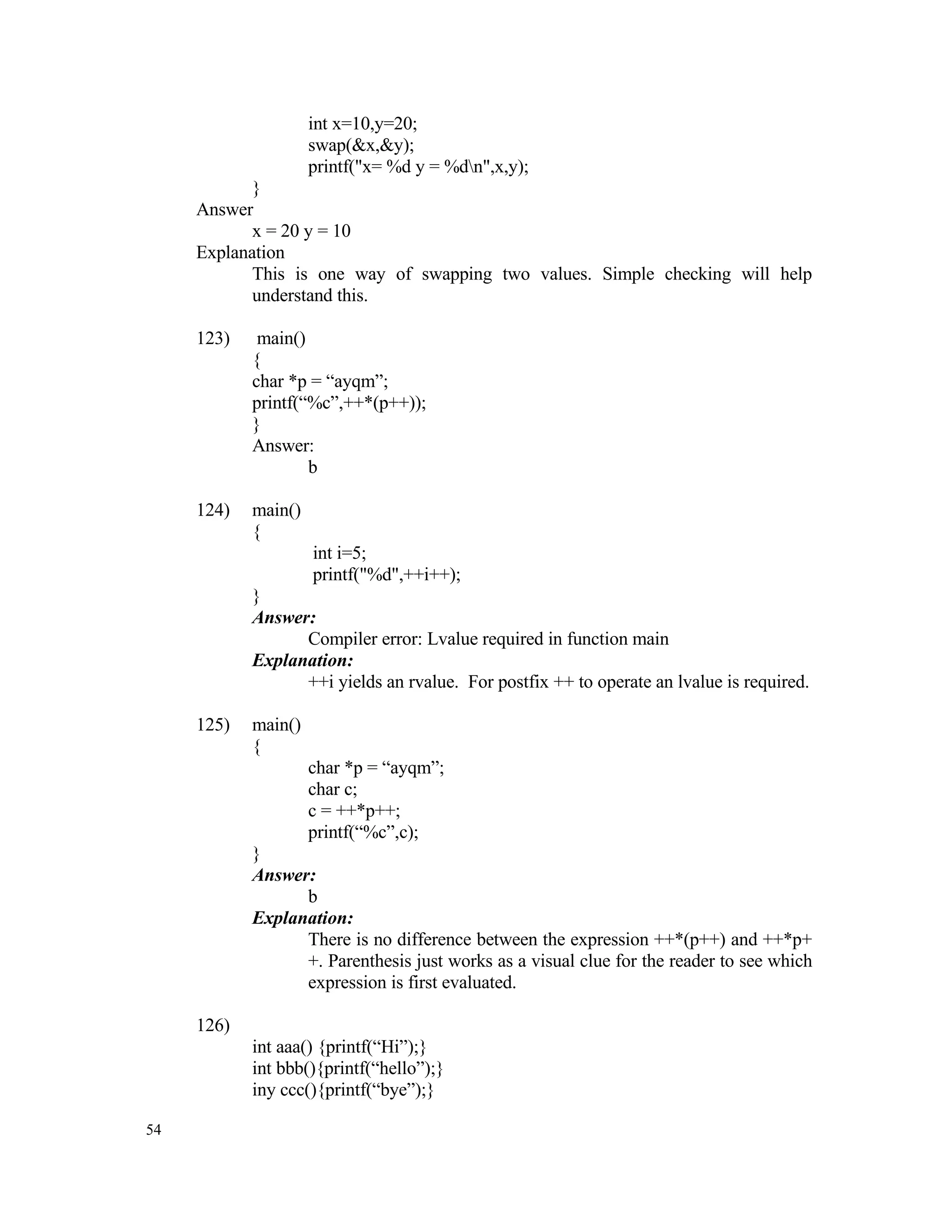 Data Structures Aptitude