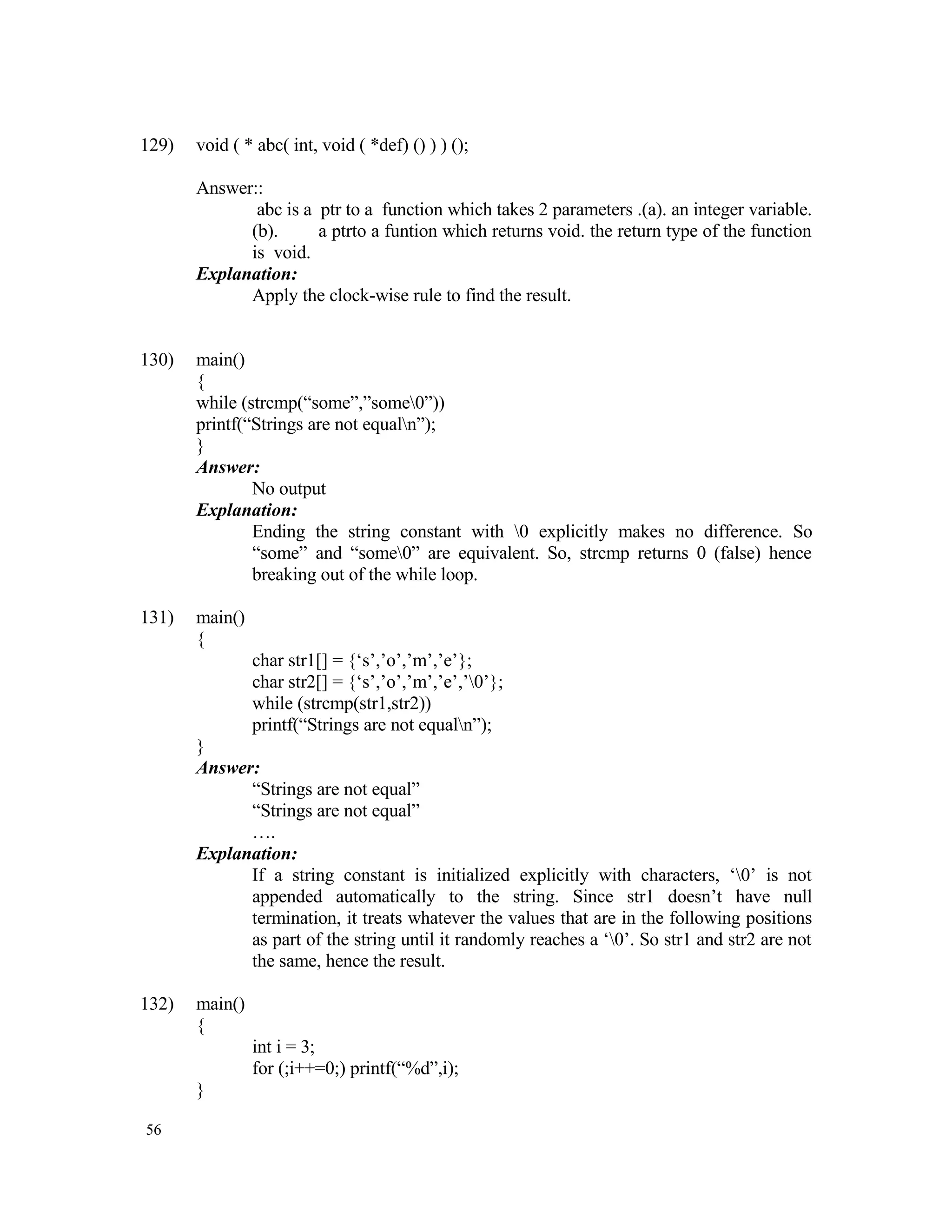 Data Structures Aptitude