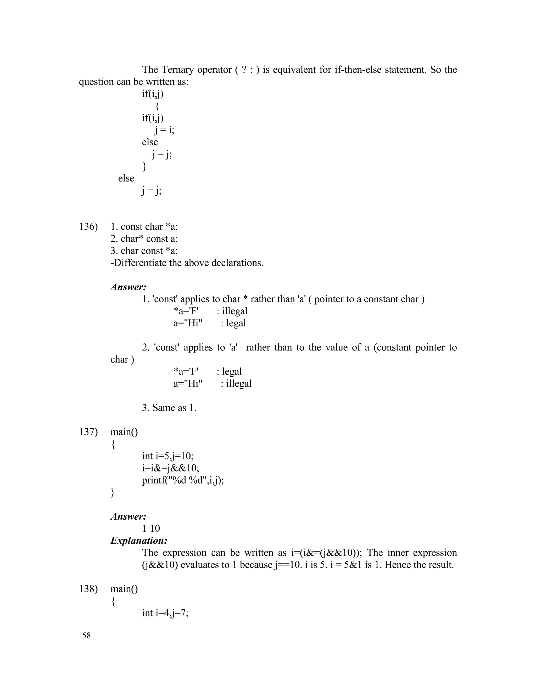Data Structures Aptitude