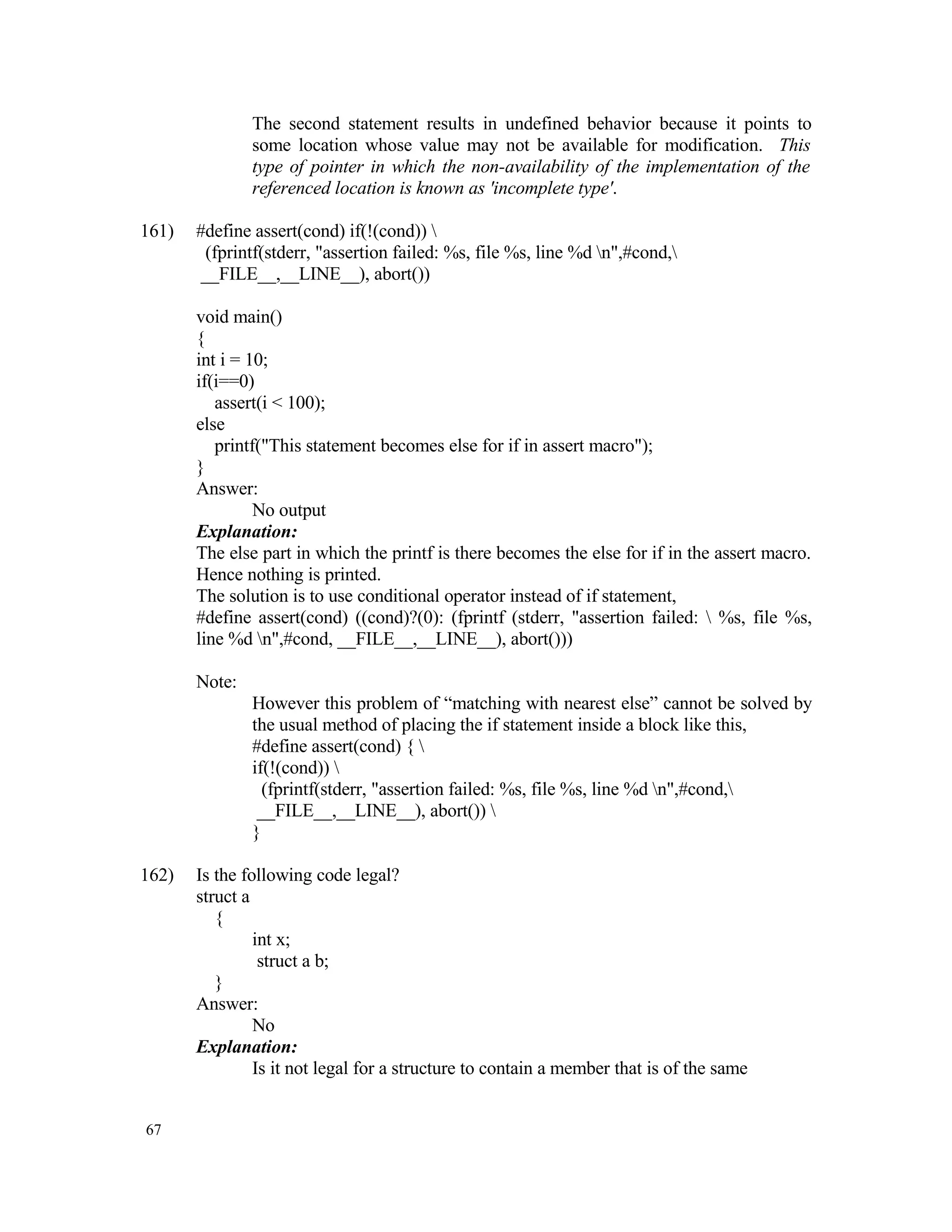 Data Structures Aptitude