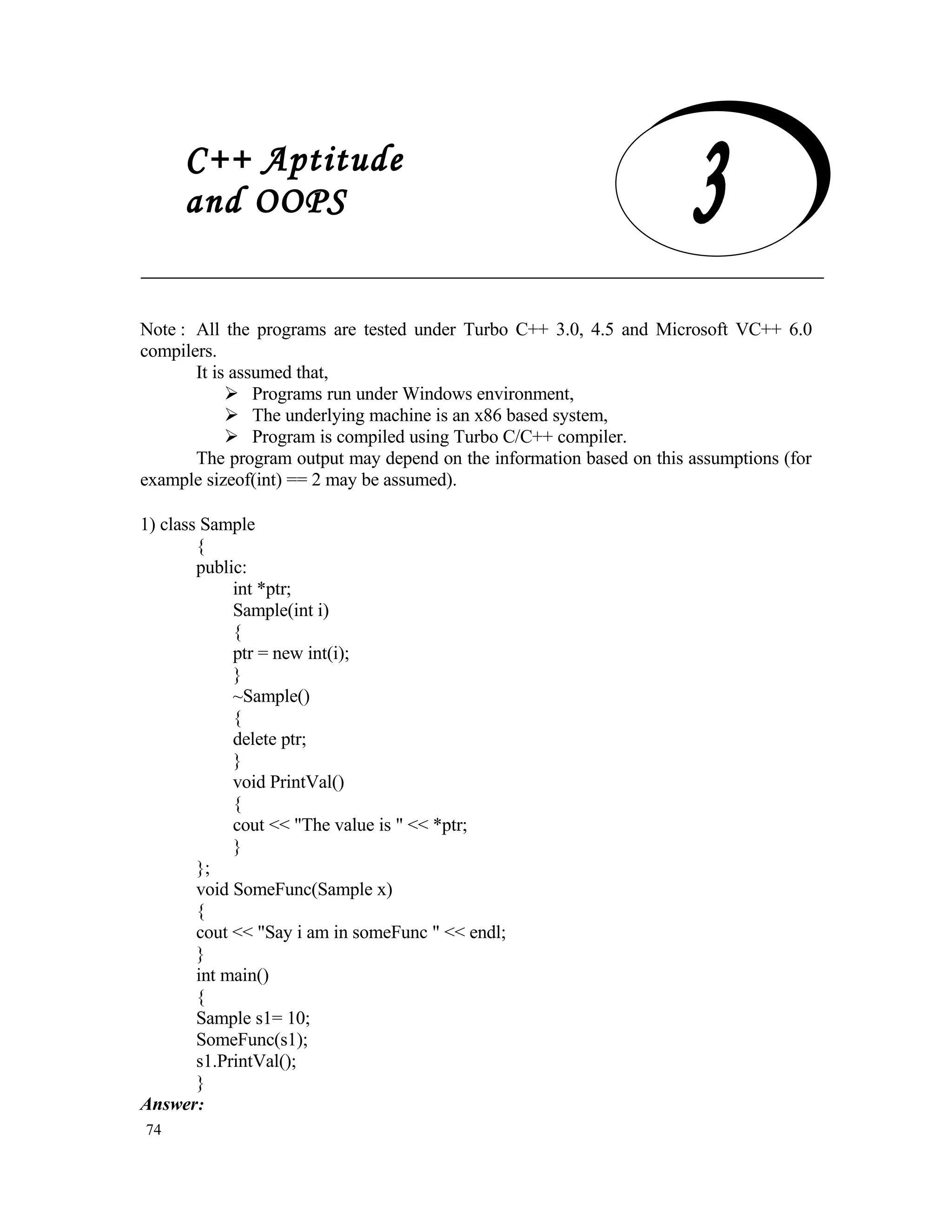 Data Structures Aptitude