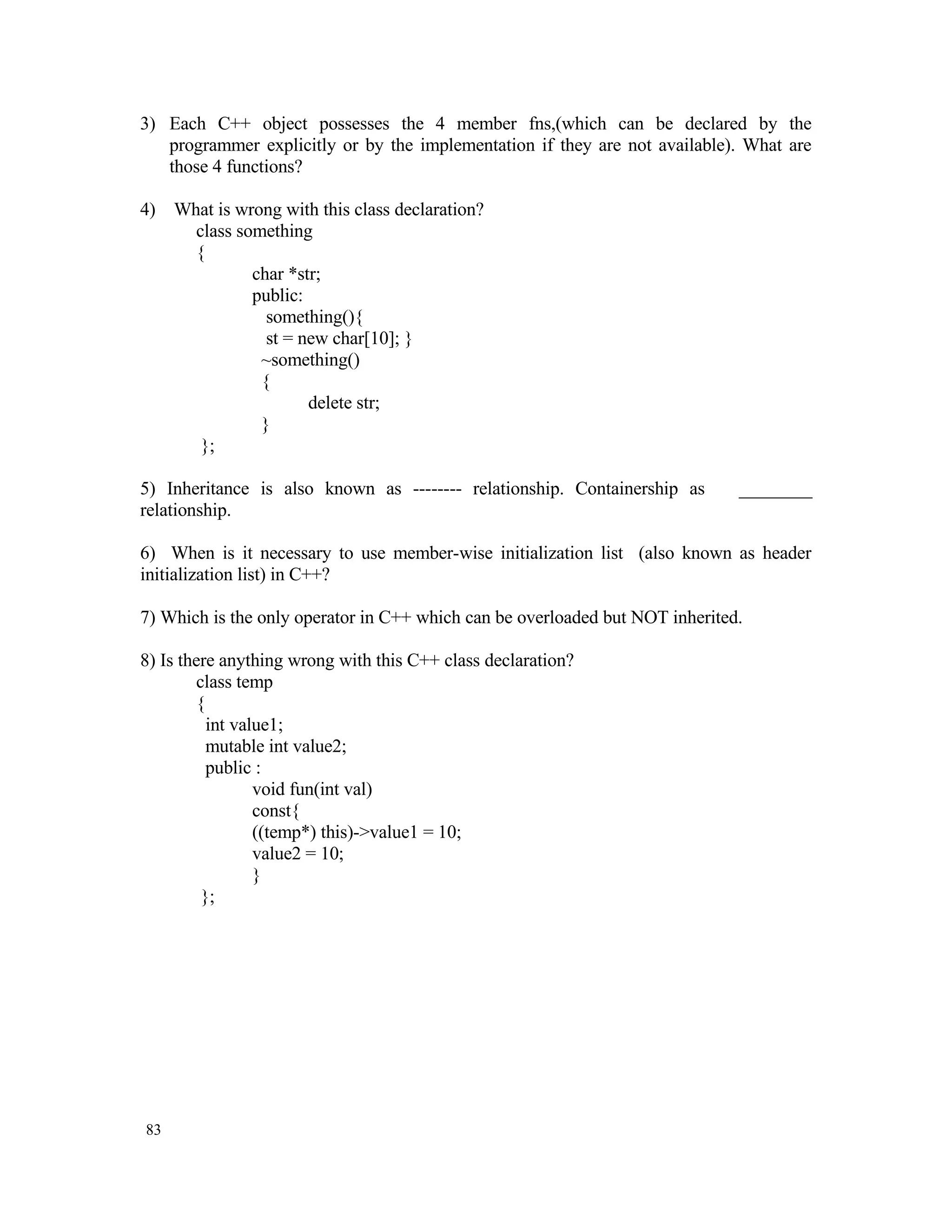 Data Structures Aptitude