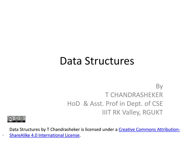 Data structures | PPT