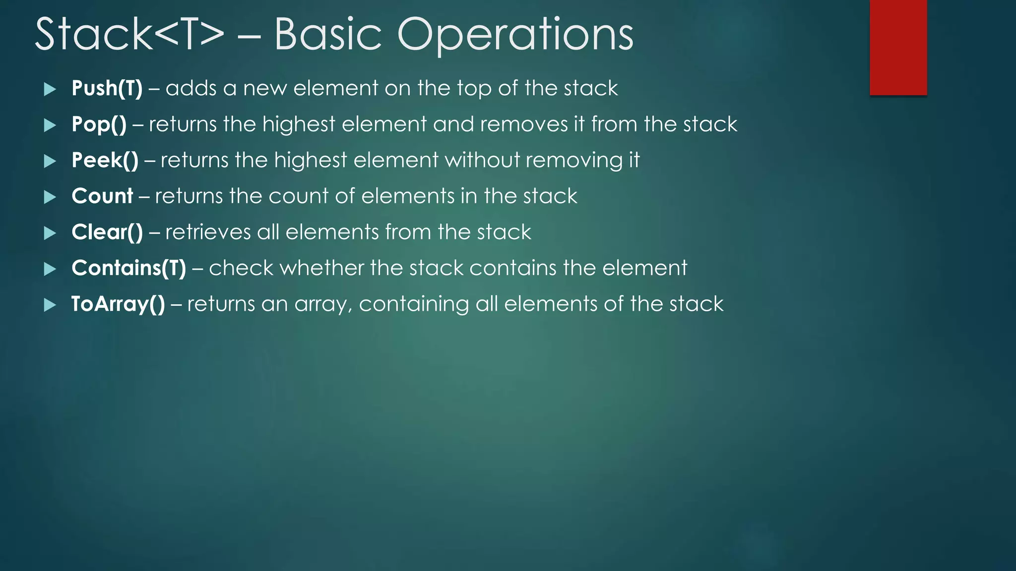 Data structures in c# | PPTX | Programming Languages | Computing