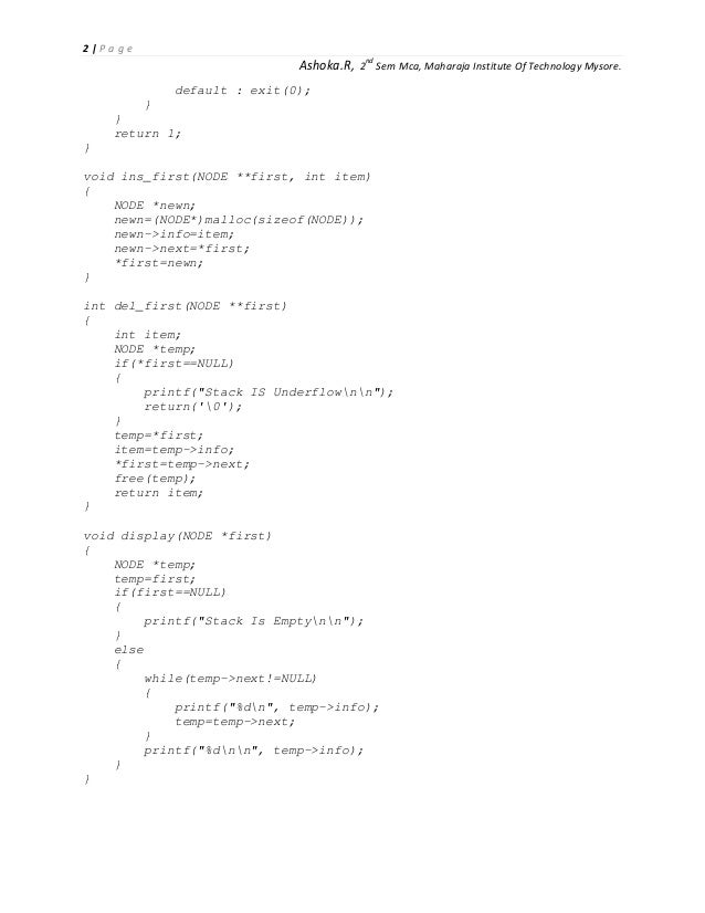 data structure singly linked