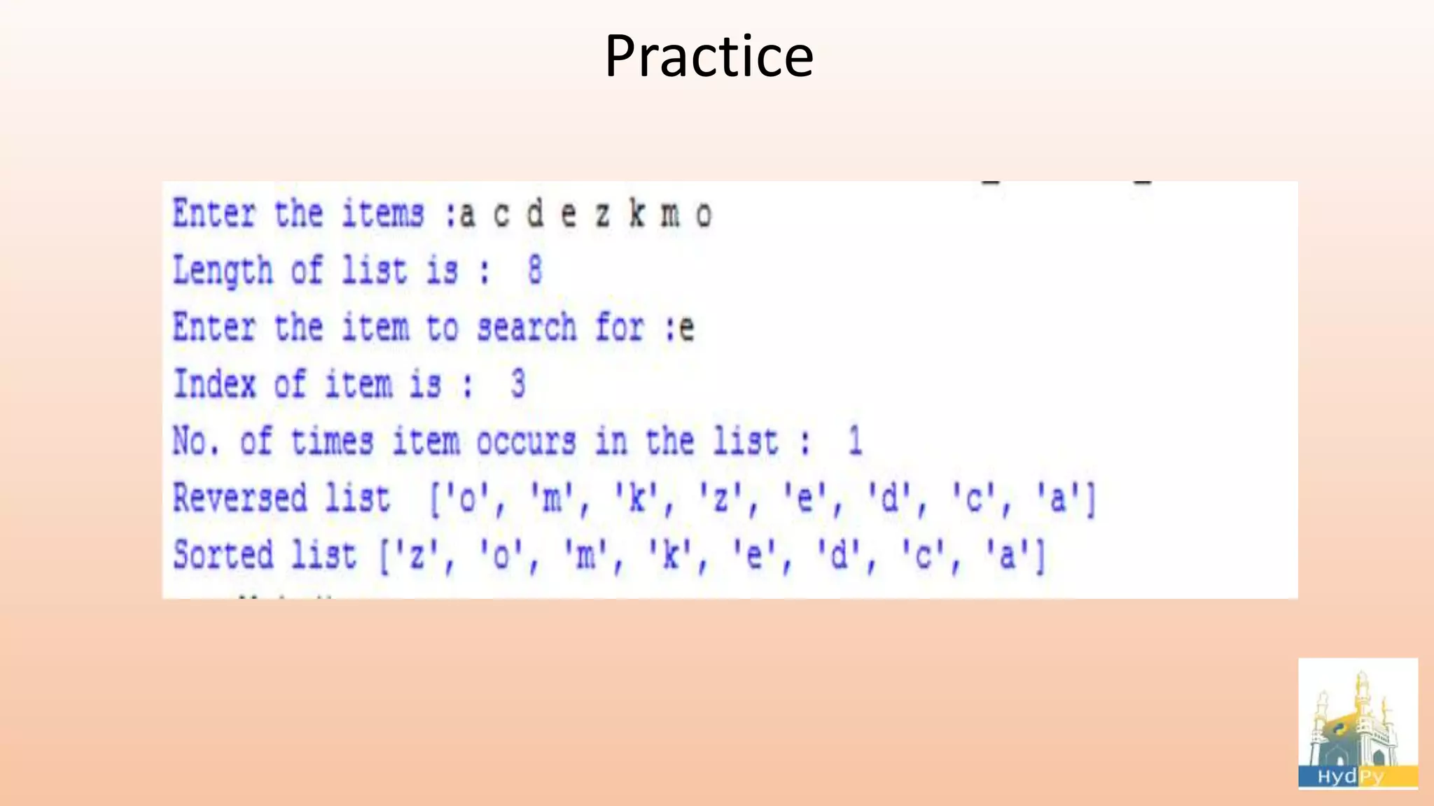Practice 