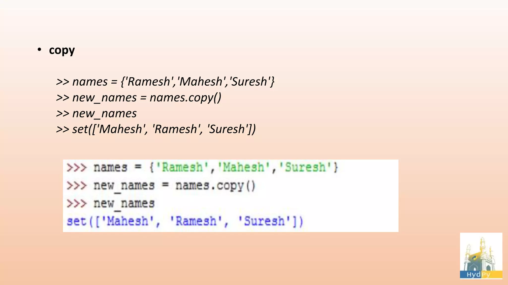 Datastructures in python | PPTX
