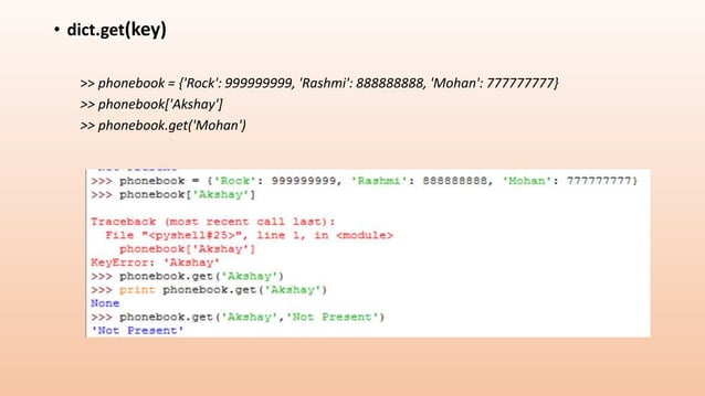 Datastructures in python | PPTX | Programming Languages | Computing