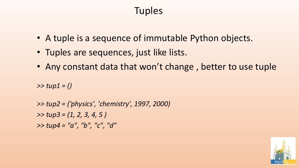 Datastructures in python