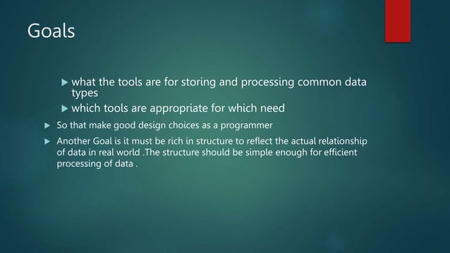 Data Structures in Python.pptx | Programming Languages | Computing