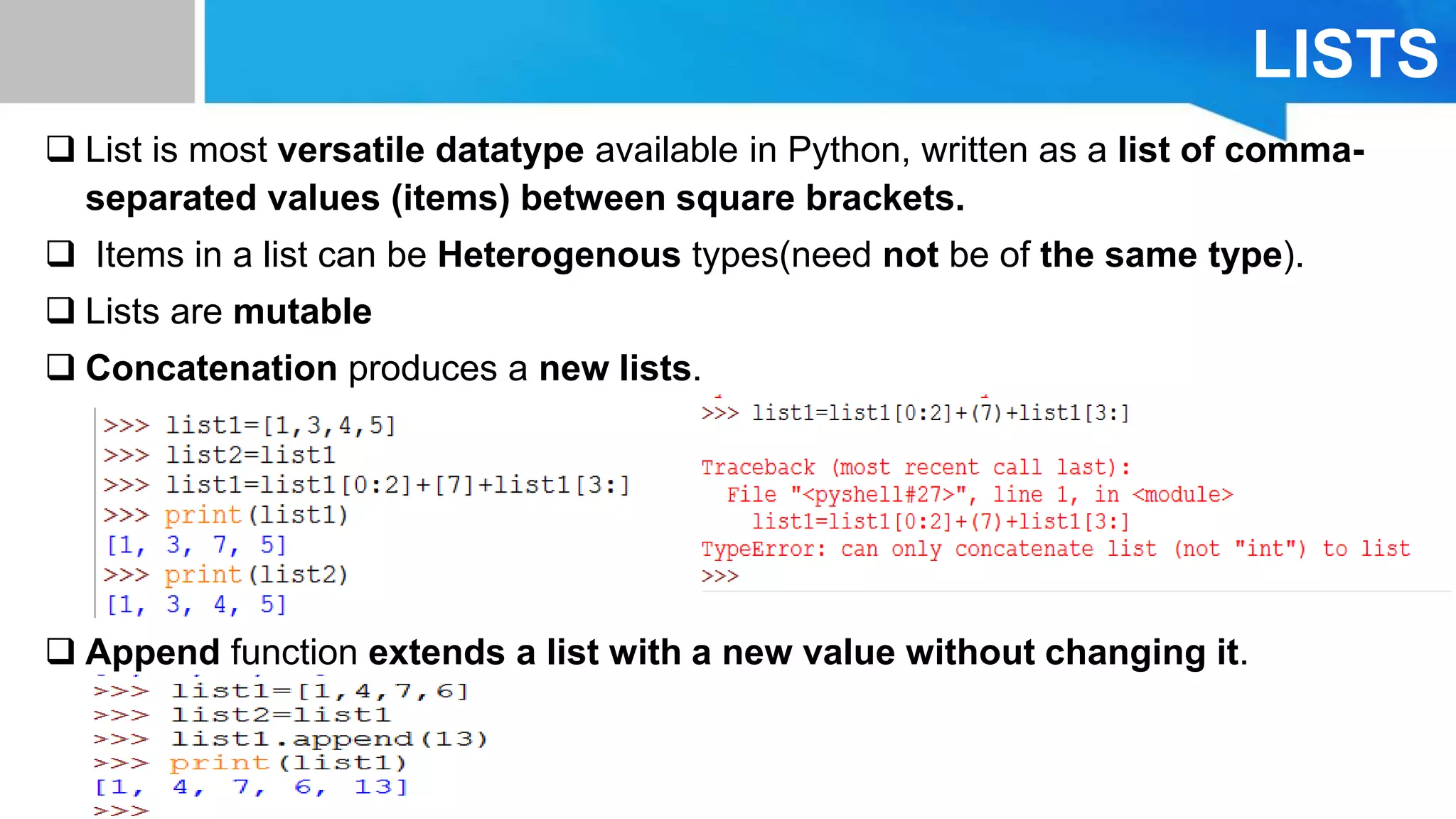 Data Structures in Python | PPTX