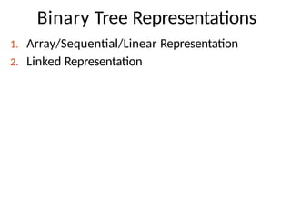 Data Structures Module 3 Binary Trees Binary Search Trees Tree ...