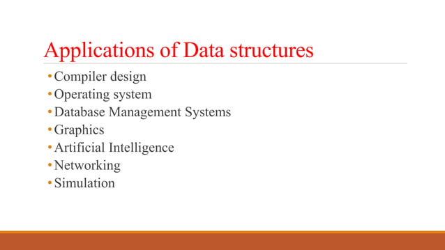 Data structures slideshare | PPT
