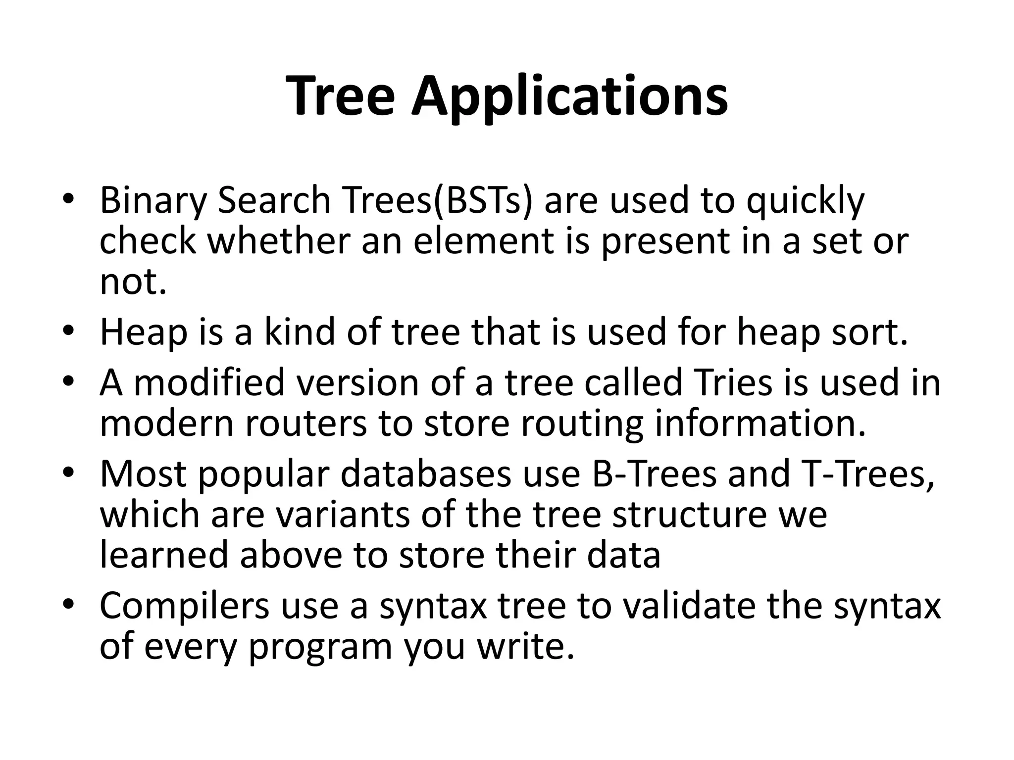 DATA STRUCTURES(Tree Notes).pdf for tree | PDF