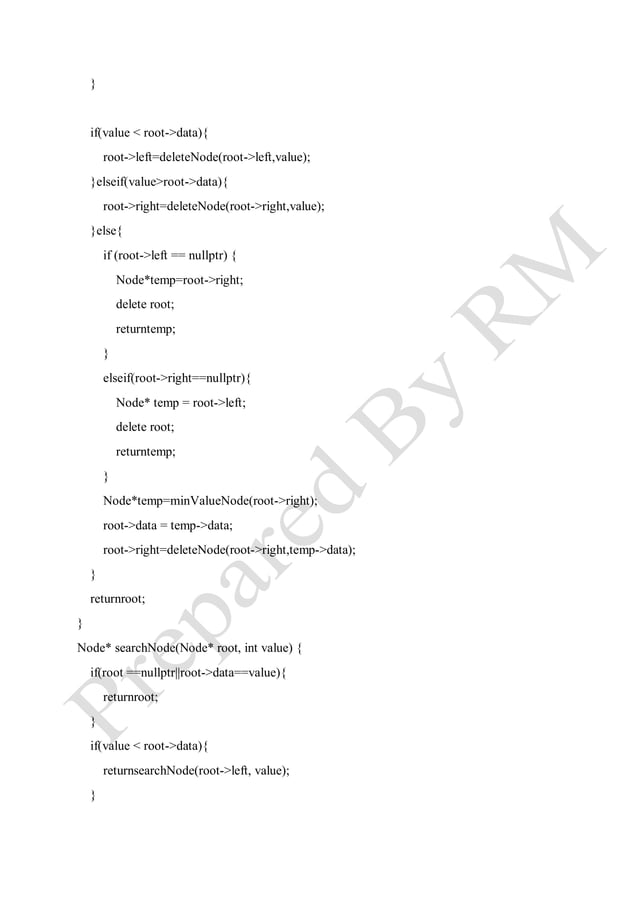 DATA STRUCTURES TREES- types-PROGRAM Using CPP | PDF