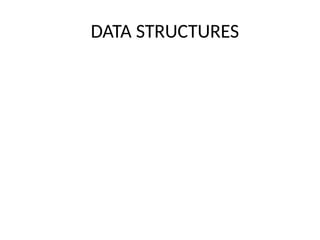 DATA STRUCTURES UNIT 1.pptxxxxxxxxxxxxxxxxxx | PPTX