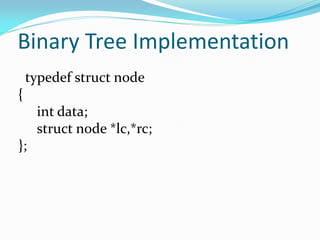 Trees, Binary Search Tree, AVL Tree in Data Structures | PPT