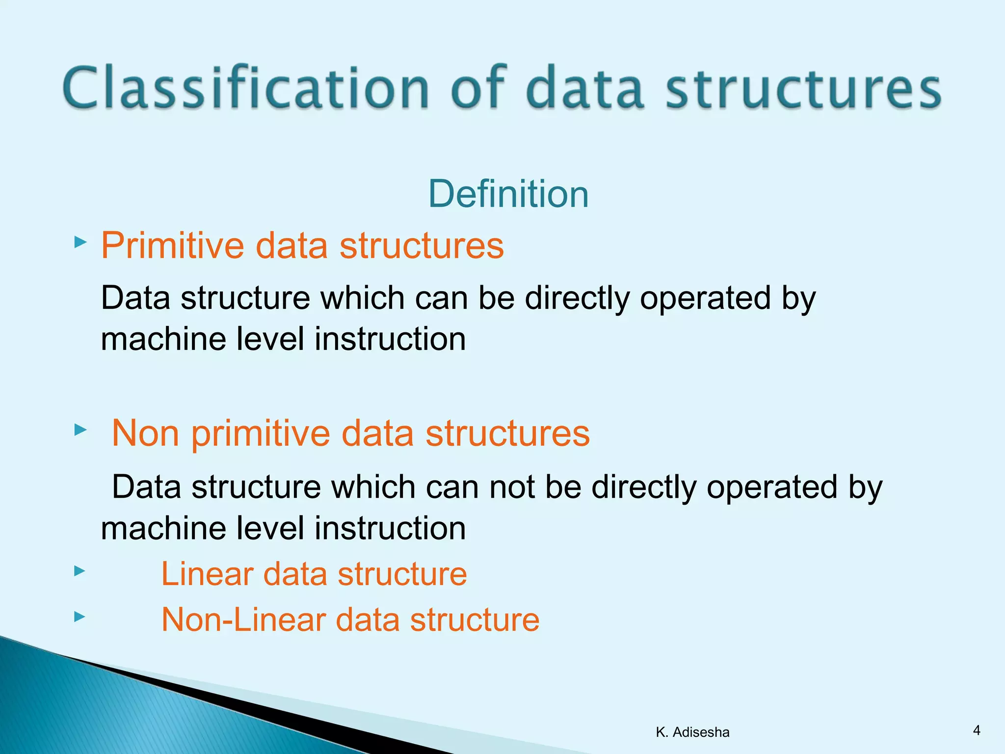 Data structures using c | PPT | Programming Languages | Computing