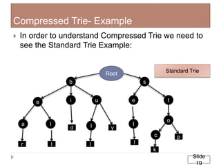 Data structure tries | PPT