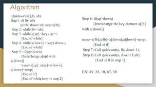 Data Structure USING C SEARCHING AND SORTING Unit 2.pdf