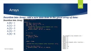 Data Structure using C by Dr. K Adisesha .ppsx