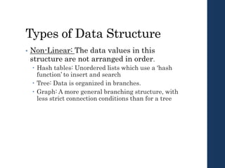 Data_Structure With C_LECTURE ONE PPT123 | PPT | Databases | Computer ...