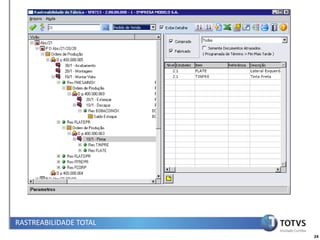 RASTREABILIDADE TOTAL
                        24
 