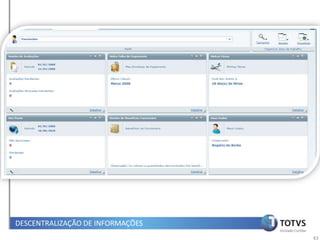 DESCENTRALIZAÇÃO DE INFORMAÇÕES
                                  43
 
