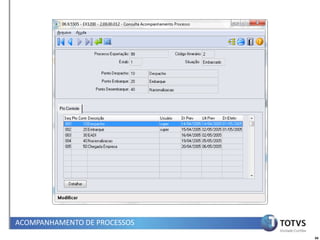 ACOMPANHAMENTO DE PROCESSOS
                              66
 