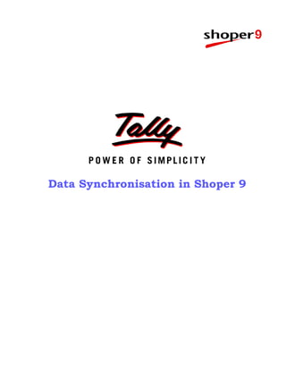 Data Synchronisation in Shoper 9
 